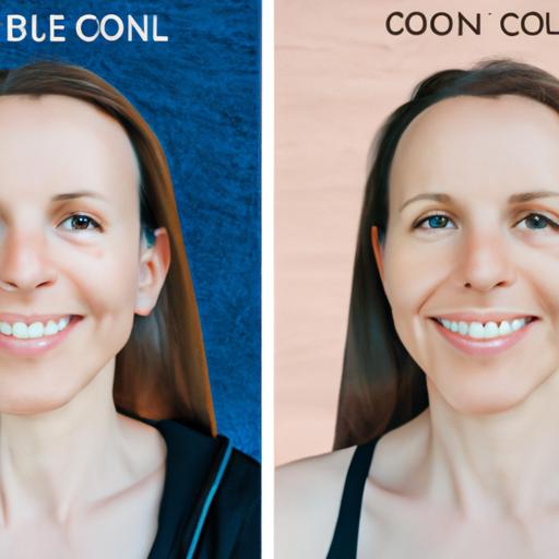 Ảnh trước và sau khi sử dụng sản phẩm collagen